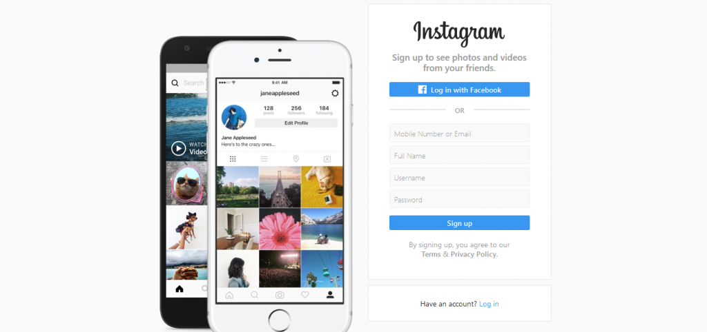 Instagram Login / Instagram Sign Up