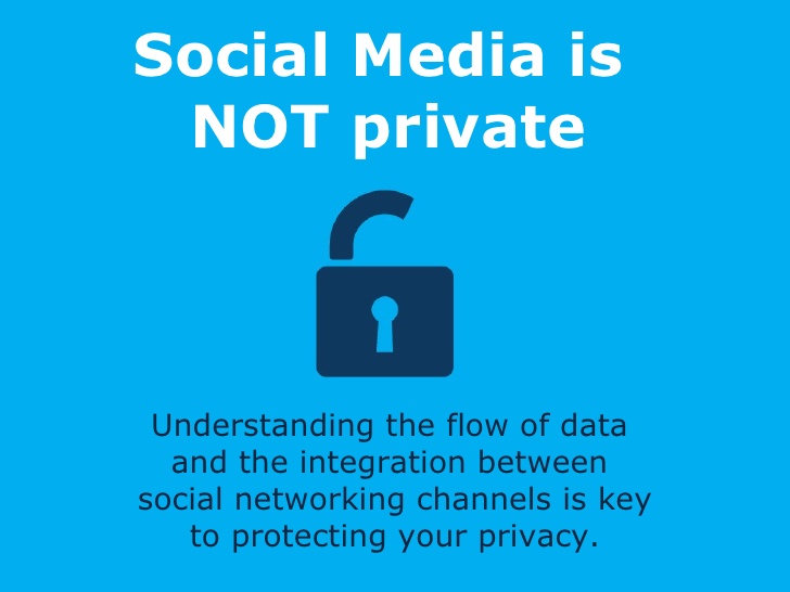 social media is not private 