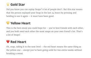 Details on what Snapchat heart mean – COSECT.net