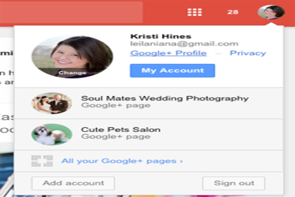 google plus profile