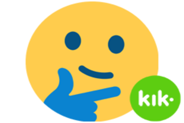 kik with smile 