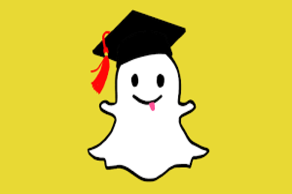 an image with Snapchat logo 