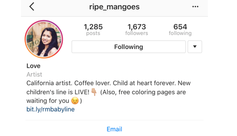 instagram profile 