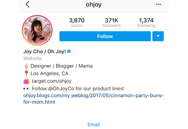 Center Instagram Bio to Make it More Visible