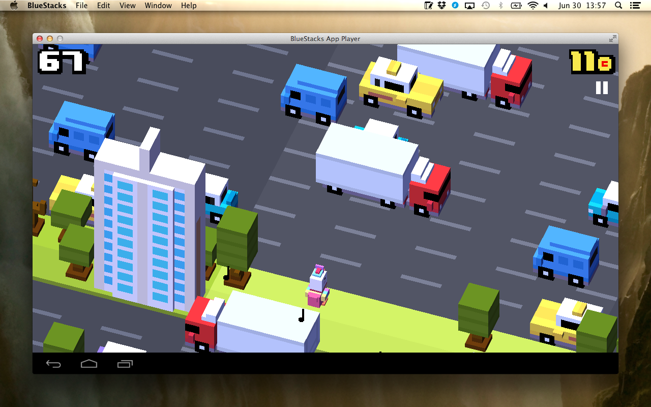 crossy-road-on-mac-with-bluestacks