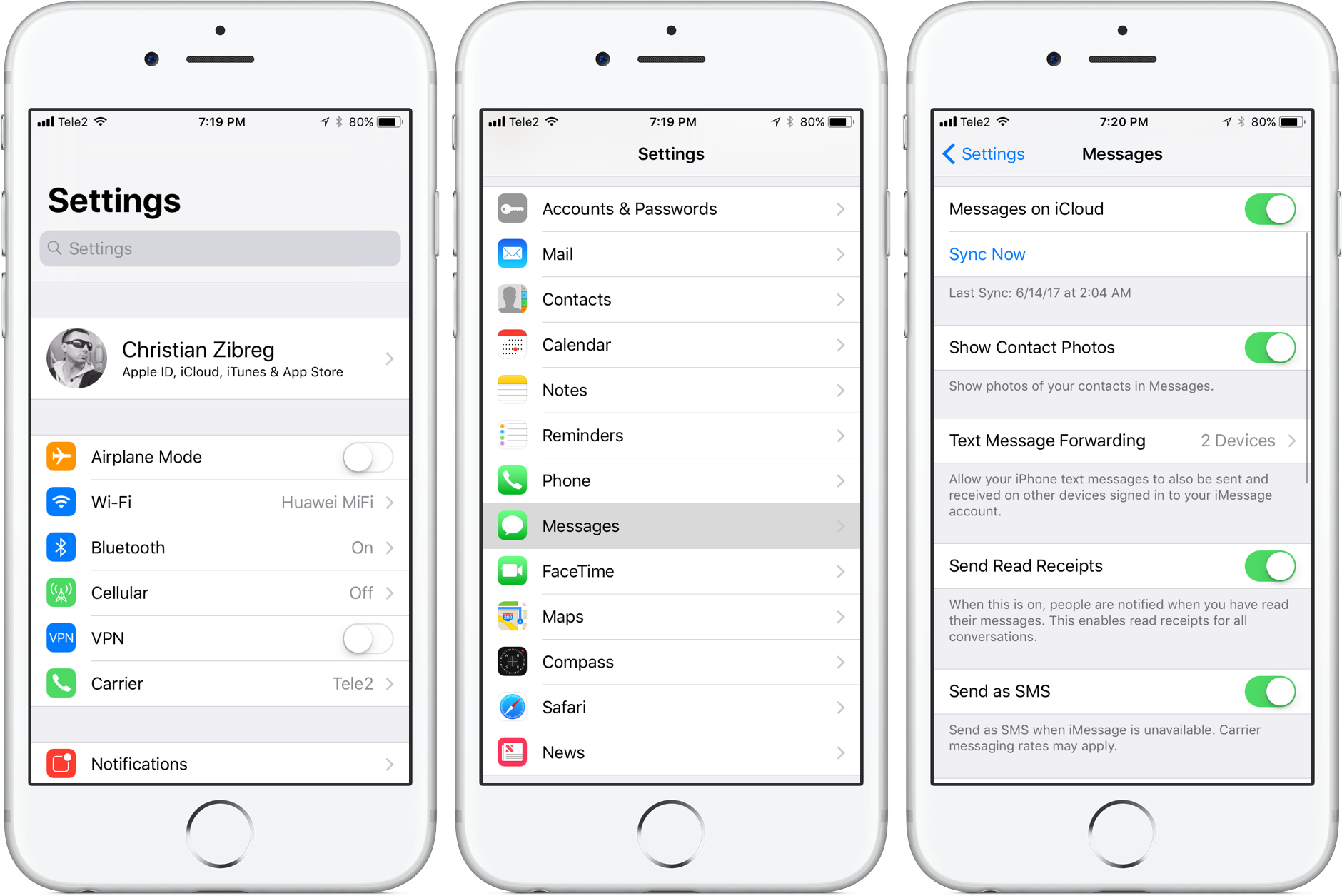 Now Sync up your iMessages instantly!