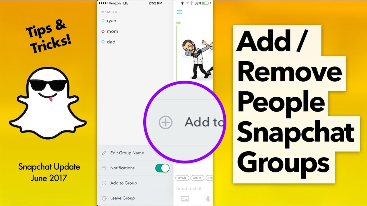 Get rid of unwanted person by learning to remove someone from Snapchat