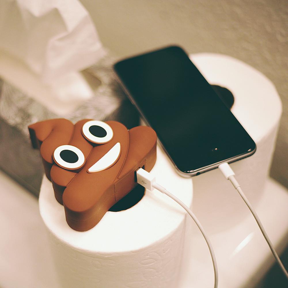 poo shaped powerbank