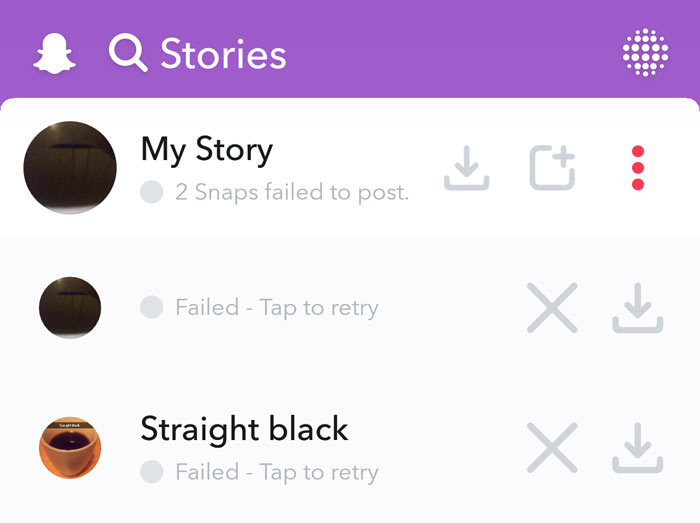 snapchat stories