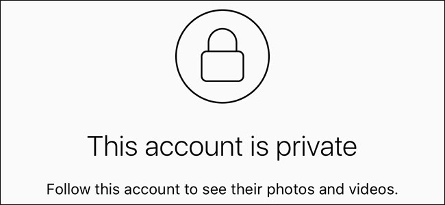 privacy on instagram acccount 