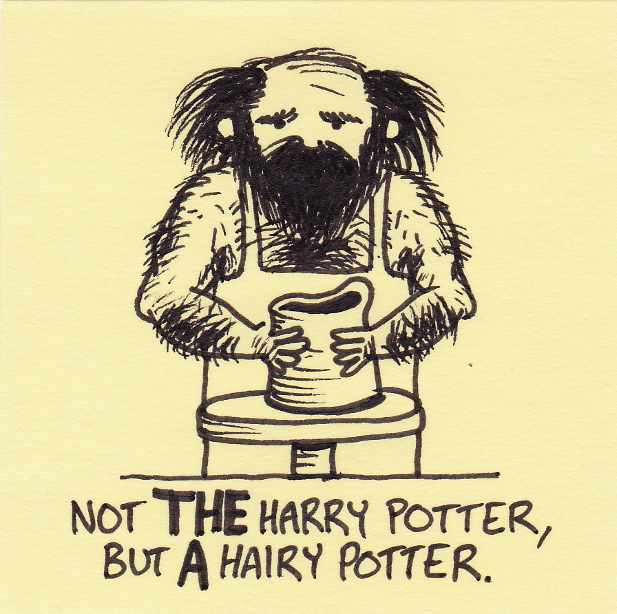 “HairyPotter” with beard