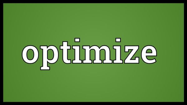 Optimize