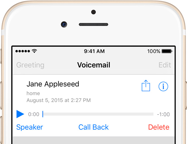 Set Up Voicemail on iPhone