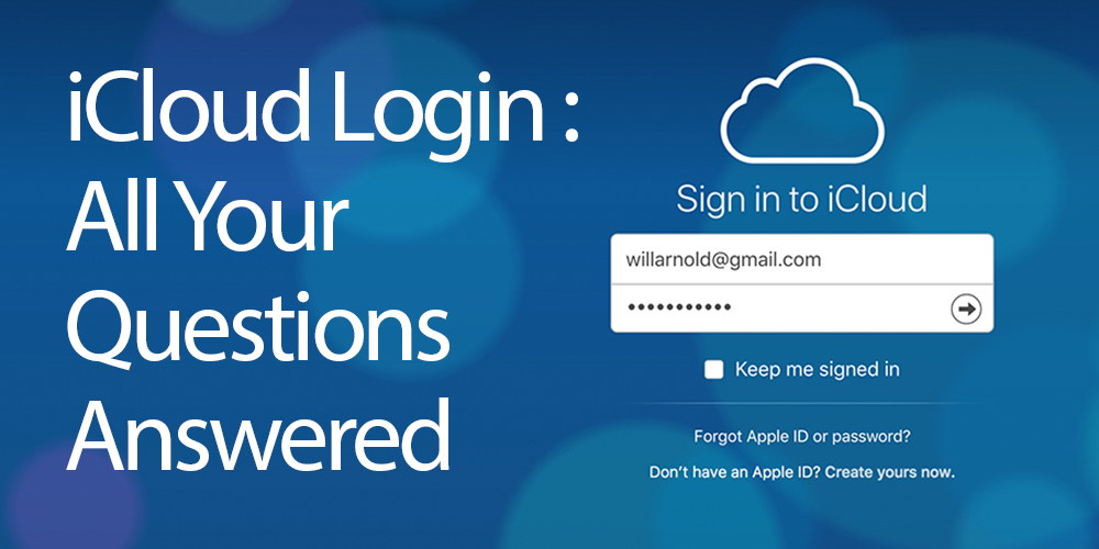 answer all questions for icloud login 