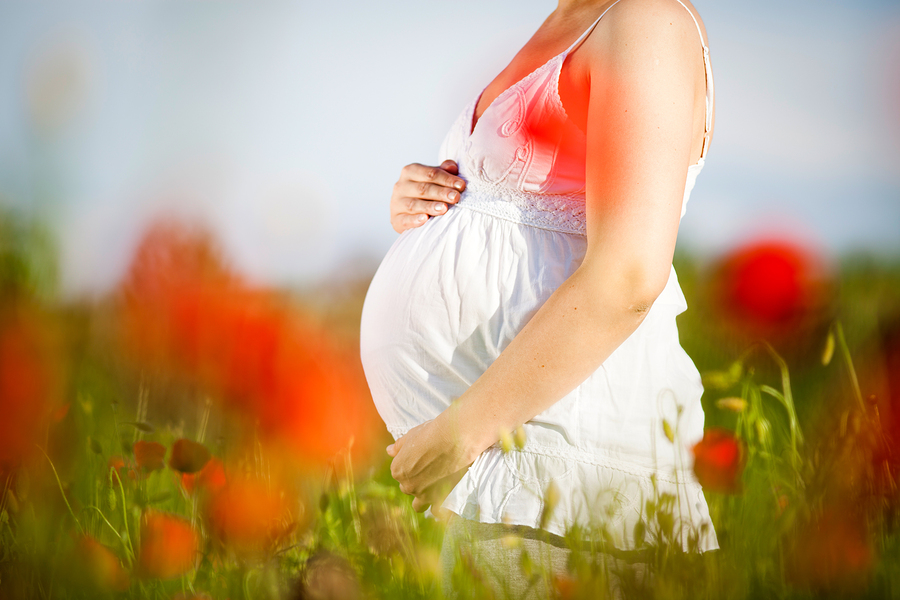 pregnant women standing