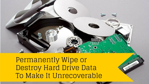 best way to wipe a hard drive